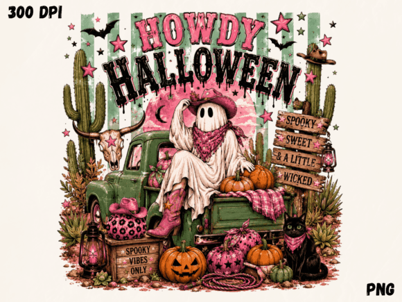 Download Howdy Halloween PNG, Western Ghost Summe - Halloween png Collection