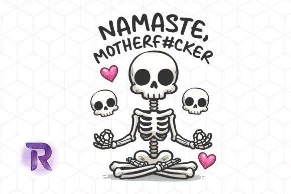 Download Namaste Mother Skull Sublimation PNG - Skull sublimation Collection